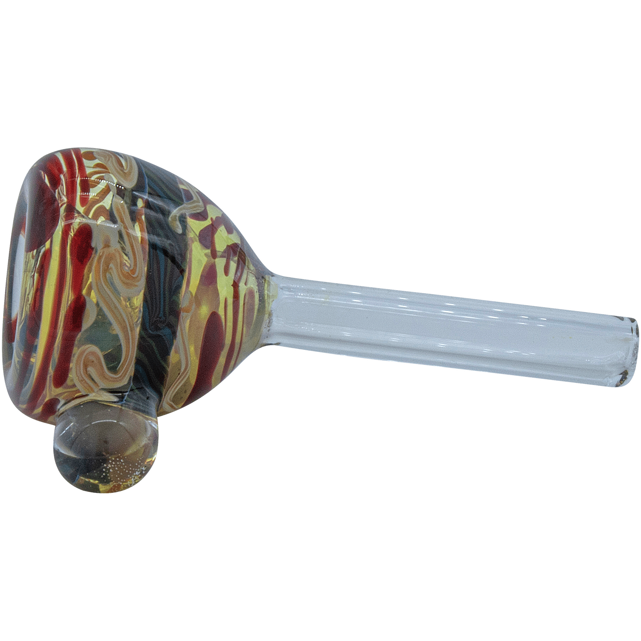 Painted Warrior Pull-Stem Slide Bowl