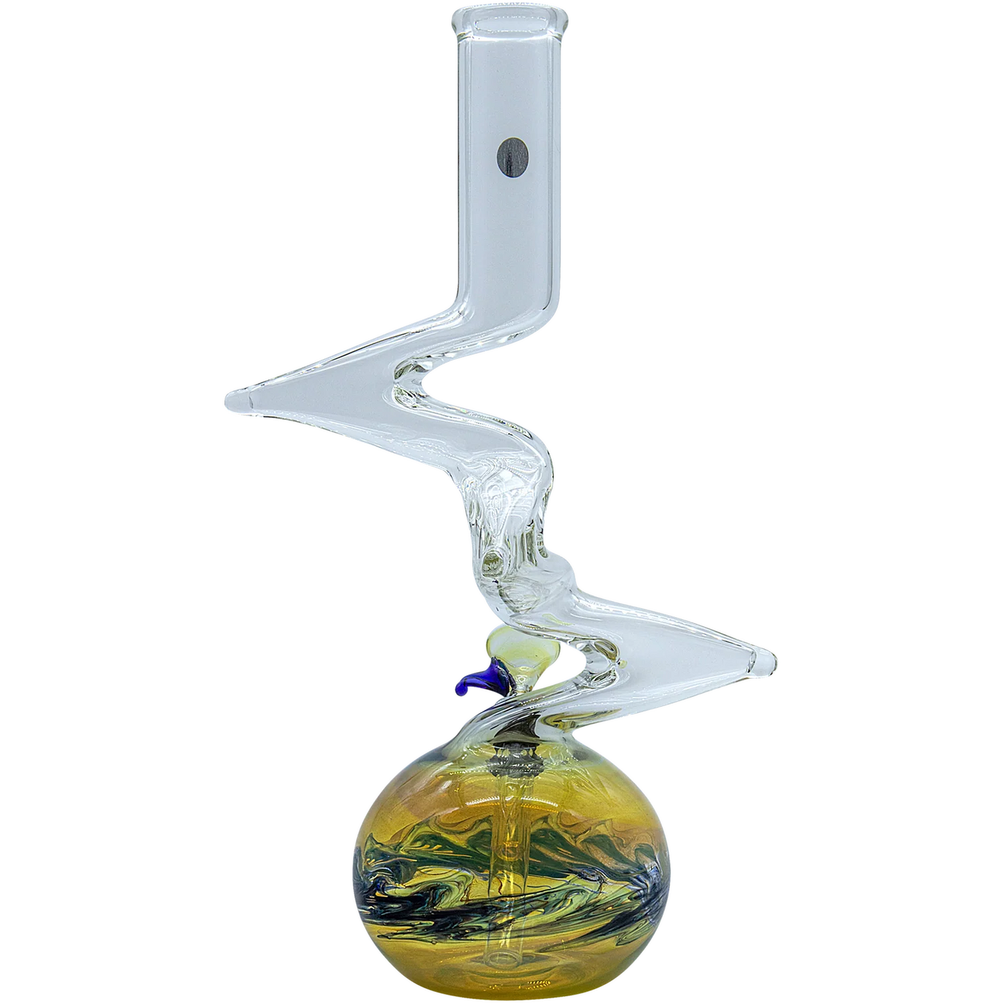 "Switchback" Bubble Base Bong