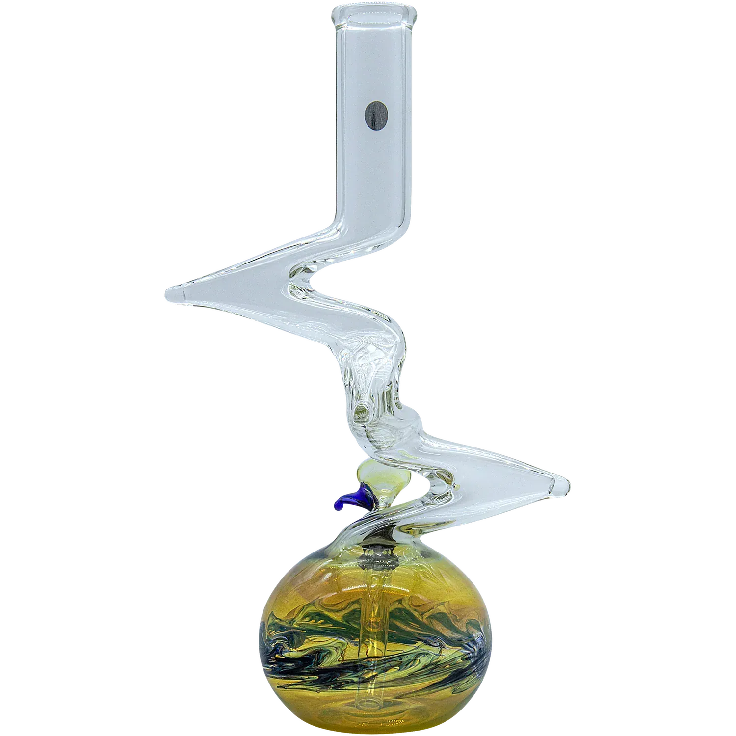 "Switchback" Bubble Base Bong