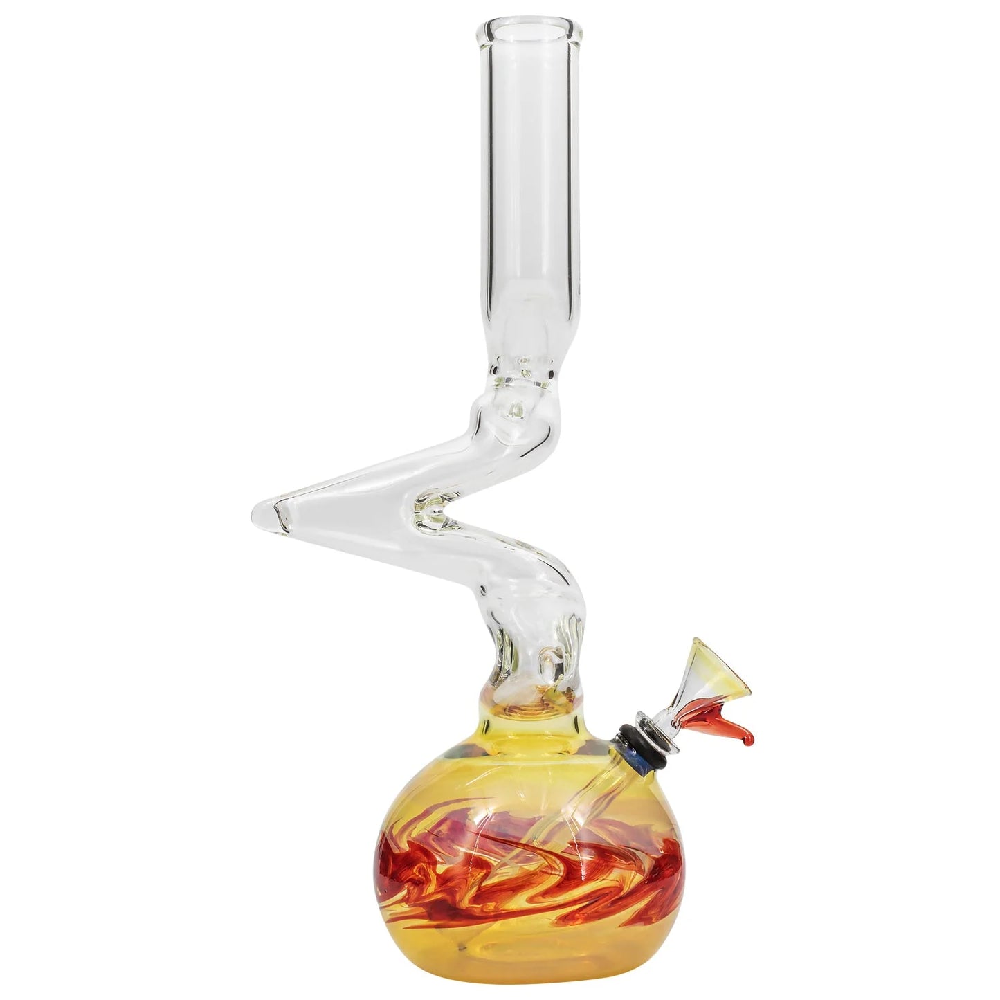 "Switchback" Bubble Base Bong