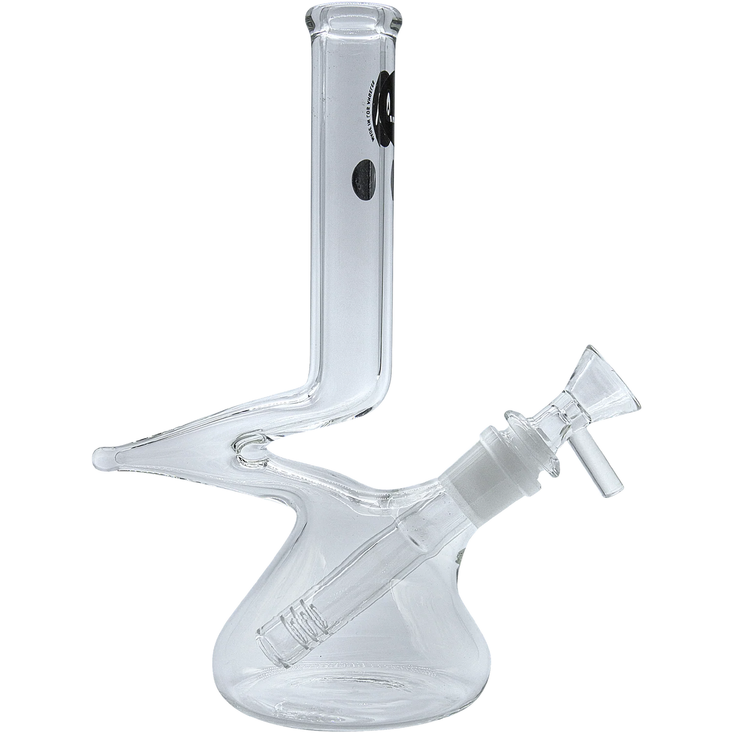 "Zag" Beaker Zong Style Bong