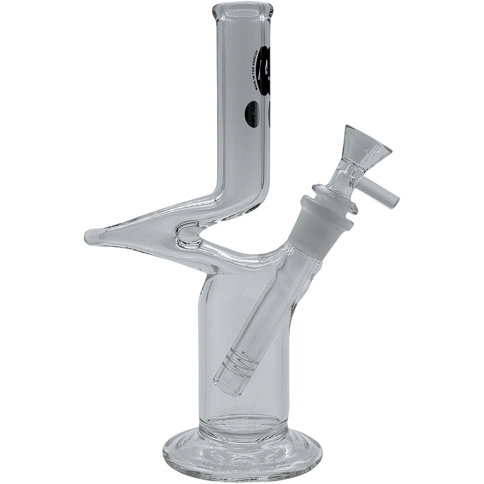 LA Pipes "Zig" Straight Zong Style Bong