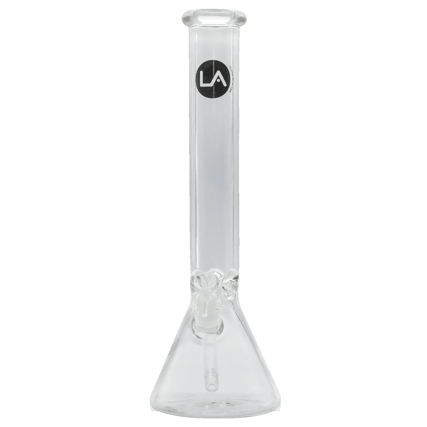 LA Pipes "Squared Up" Heavy 9mm Thick Beaker Bong