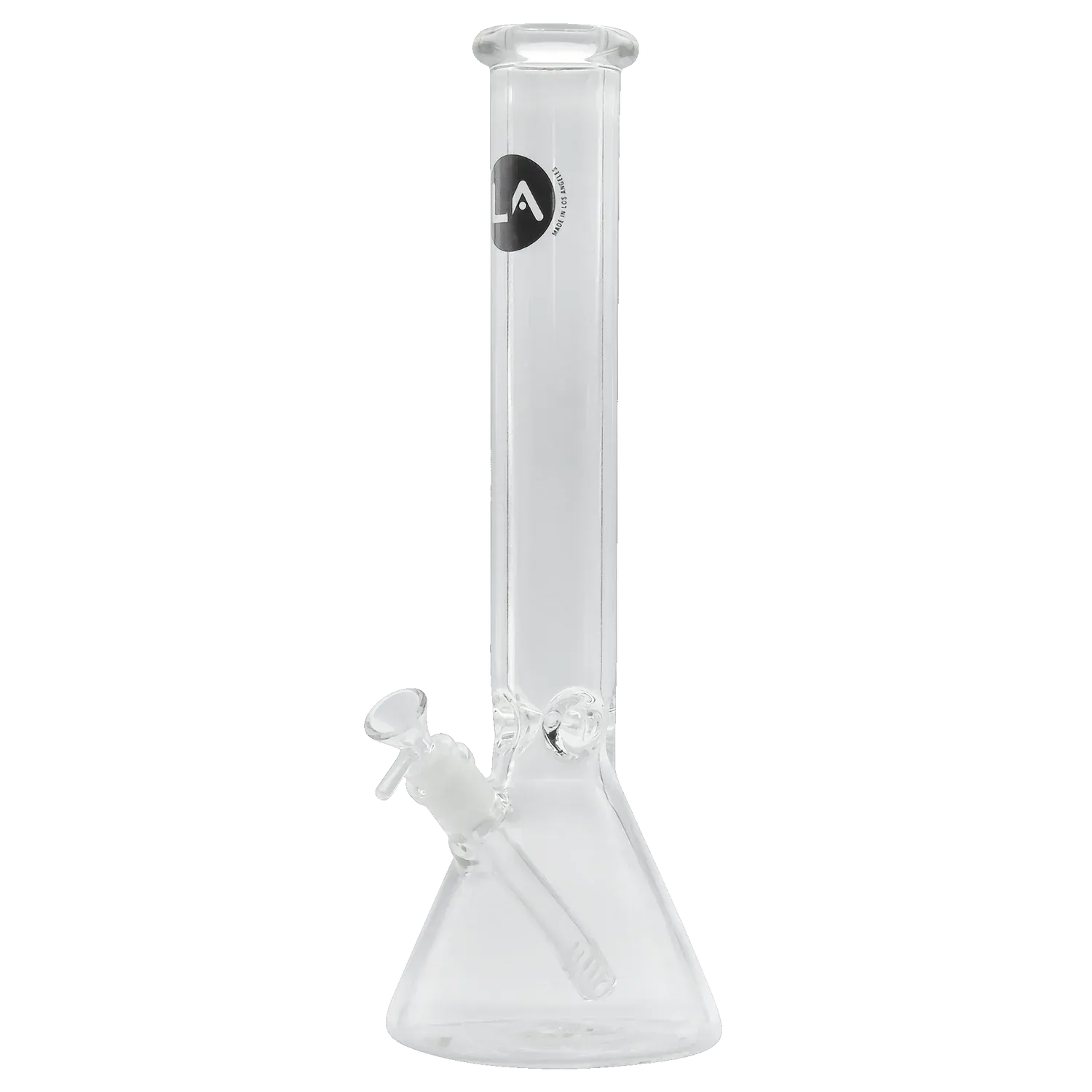 LA Pipes "Squared Up" Heavy 9mm Thick Beaker Bong