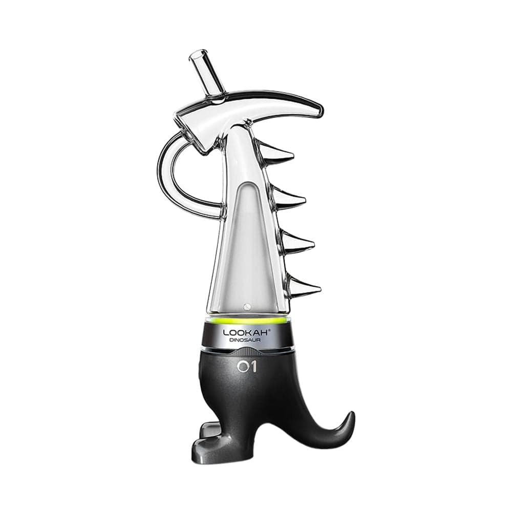 A studio shot of the Dinosaur eRig, displaying its compact size and sleek design against a plain white background.