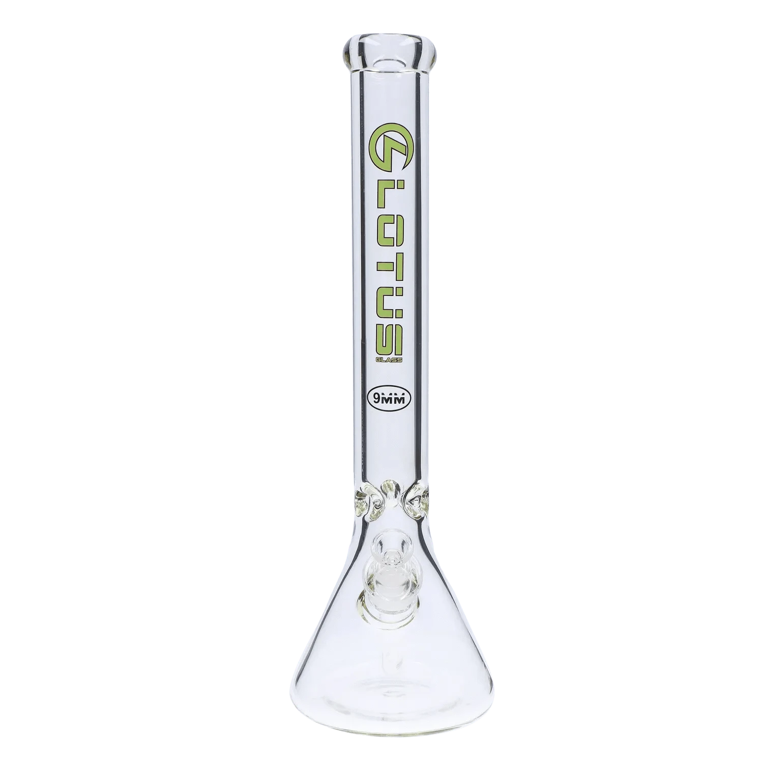 Lotus Bong Green Lotus 9mm 18" Water Pipe