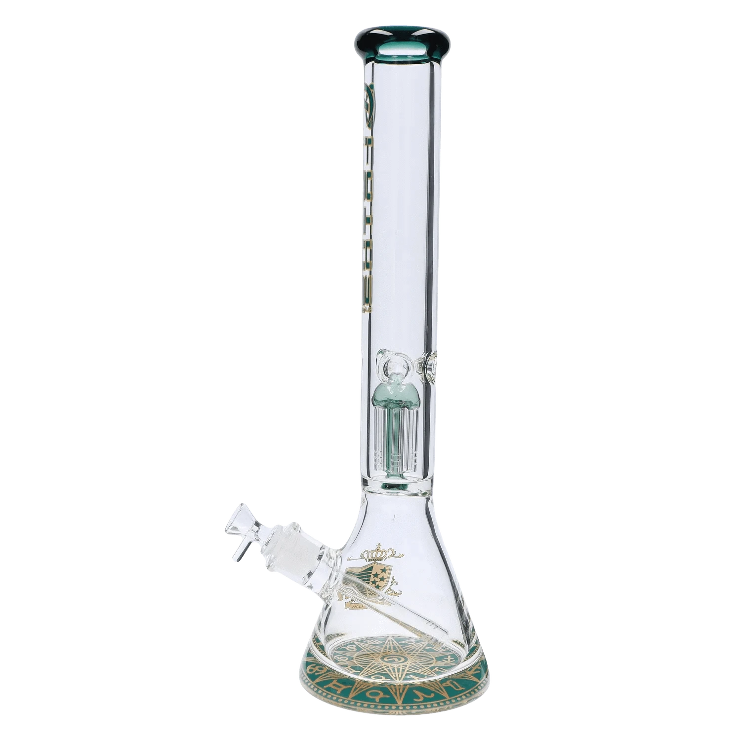 Lotus Waterpipe - Herb 9mm Water Pipe with Tree Perc - 18 in.