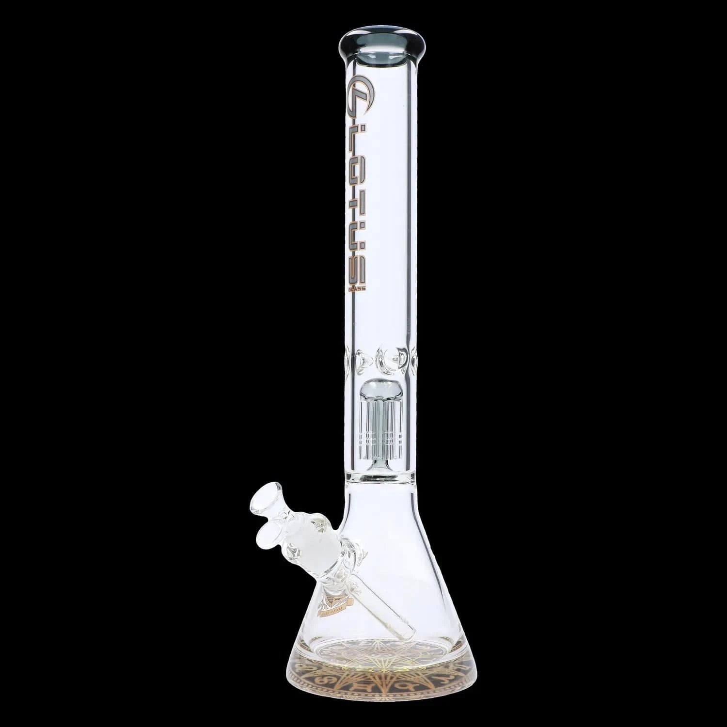 Lotus Waterpipe - Herb 9mm Water Pipe with Tree Perc - 18 in.