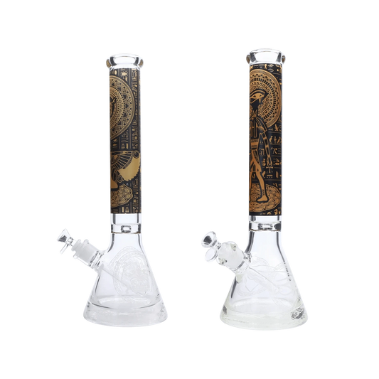 Lotus Waterpipe - Herb Gold 9mm Heavy Mix Water Pipe - 18 in.