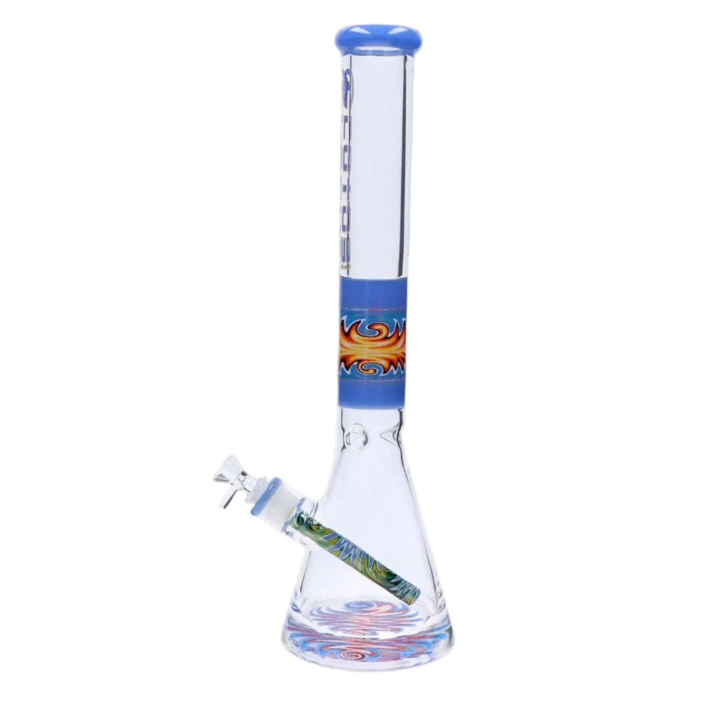 Daily High Club Waterpipe - Herb 9mm Wig Wag Water Pipe - 18 in.