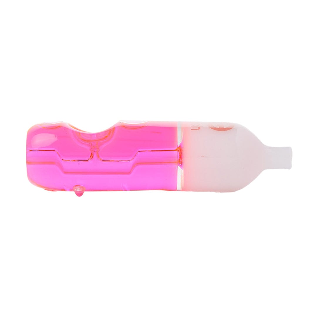 Cheech Glass Hand Pipe Pink 4.5" Glycerin Pipe