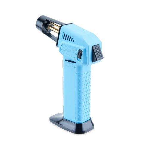 A close-up shows the Volt Butane Torch Lighter with Dab Tool, angled slightly upward against a plain white background.