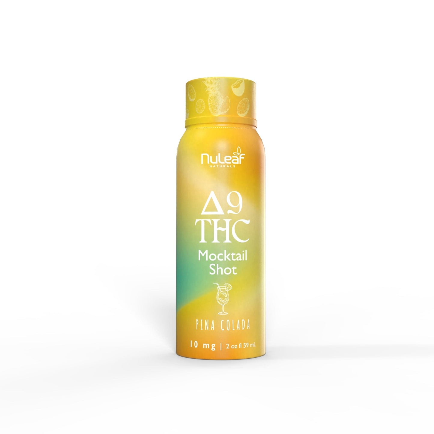 NuLeaf DELTA9 THC Pina Colada / Single NuLeaf D9 THC Mocktail Shots