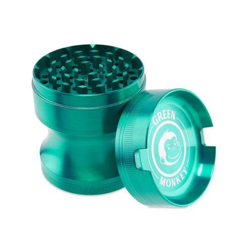 Green Monkey Grinders Chacma 63mm Magnetic Grinder with Ashtray