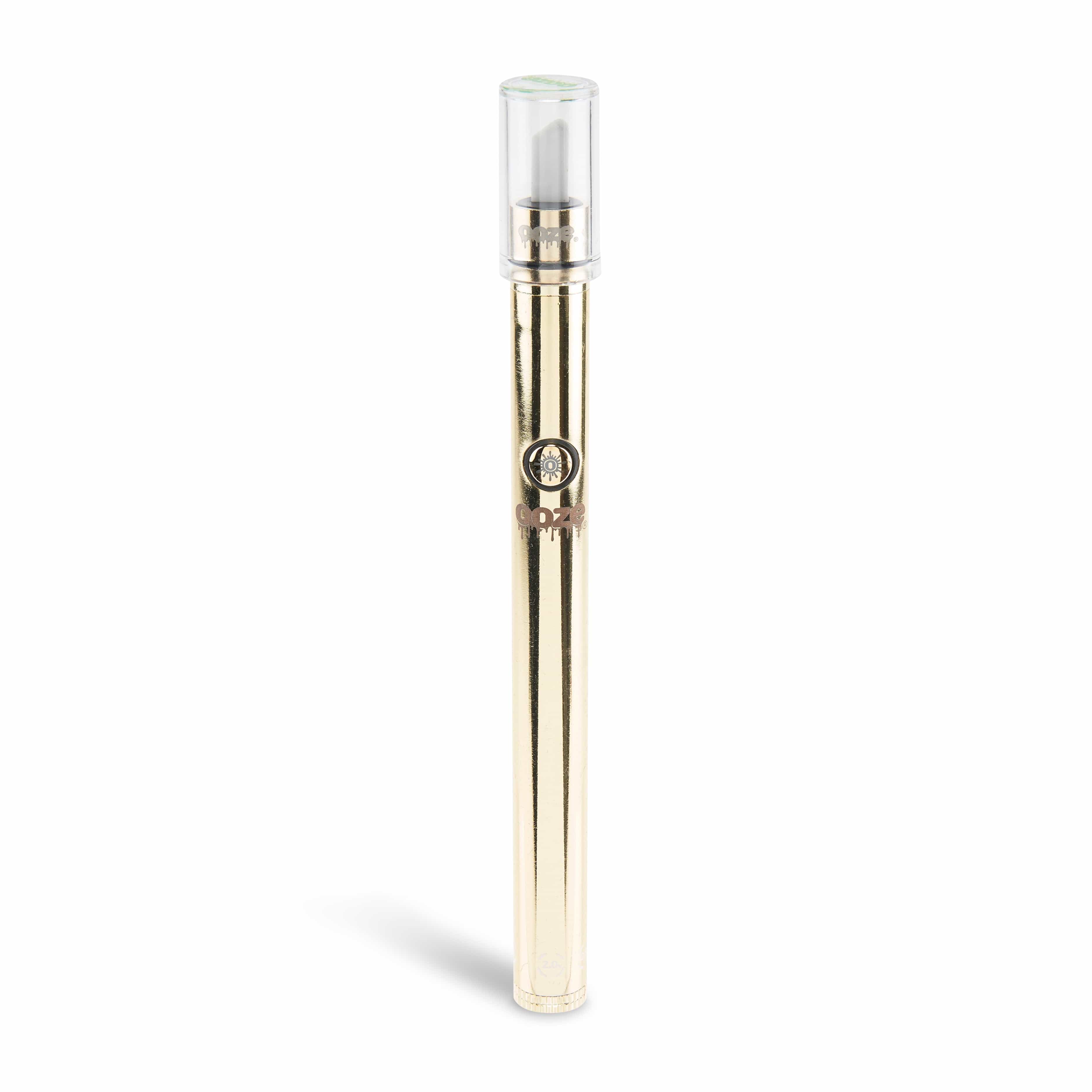 A front view of the Twist Hot Knife  Twist Slim Pen 2.0 + Hot Knife Kit, featuring a slim, gold-colored pen-style device.