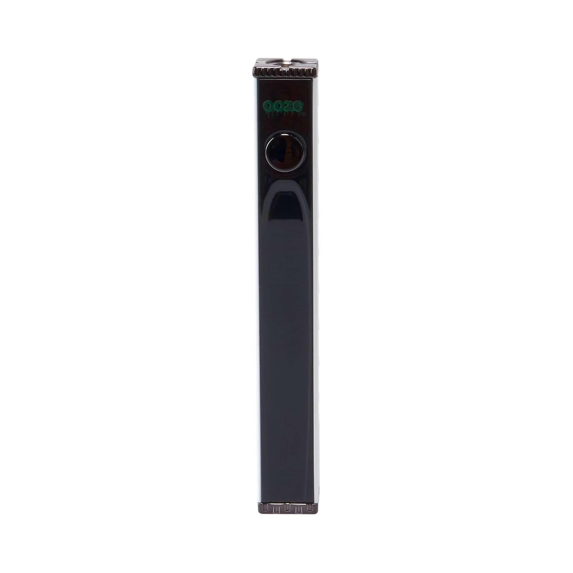 Front view of the Quad 2 – 500 mAh Square 510 Vape Battery, a sleek, black rectangular device against a plain white background.