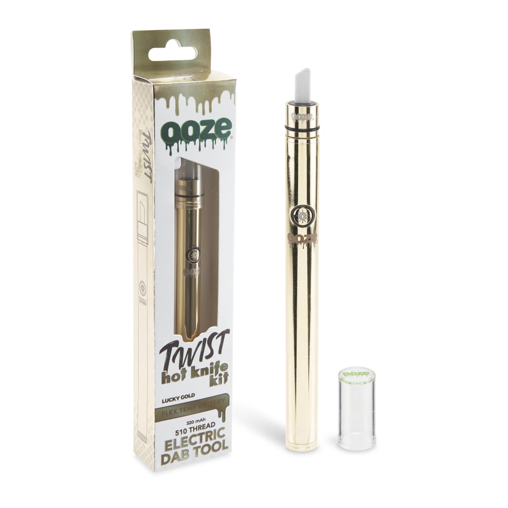 A studio shot of the Twist Hot Knife, showcasing the slim pen kit against a plain white backdrop.