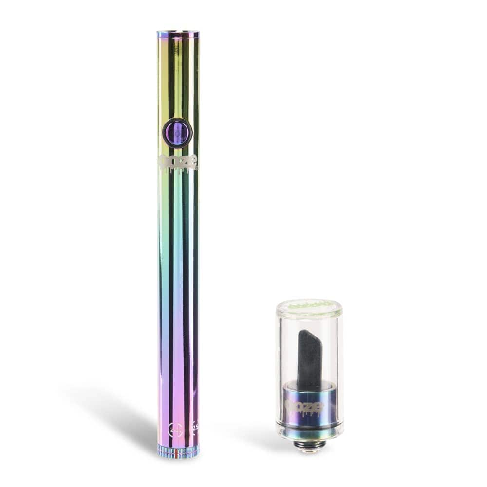 A straight-on view of the Twist Hot Knife  Twist Slim Pen 2.0 + Hot Knife Kit, showcasing its sleek, silver and black design.