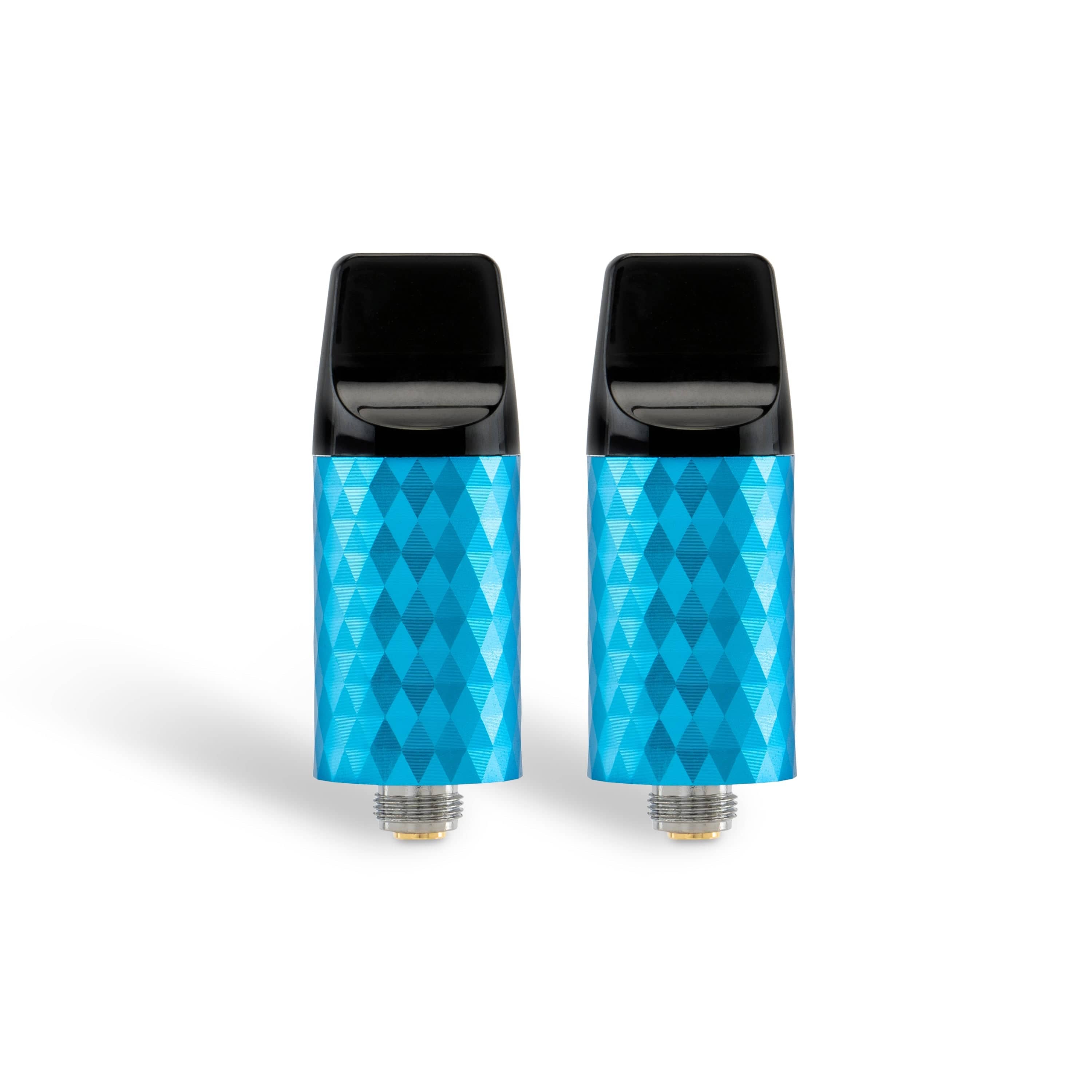 Front view of the Beacon Onyx Atomizer & Mouthpiece Replacement Pack, showcasing its smooth, dark finish and compact size.