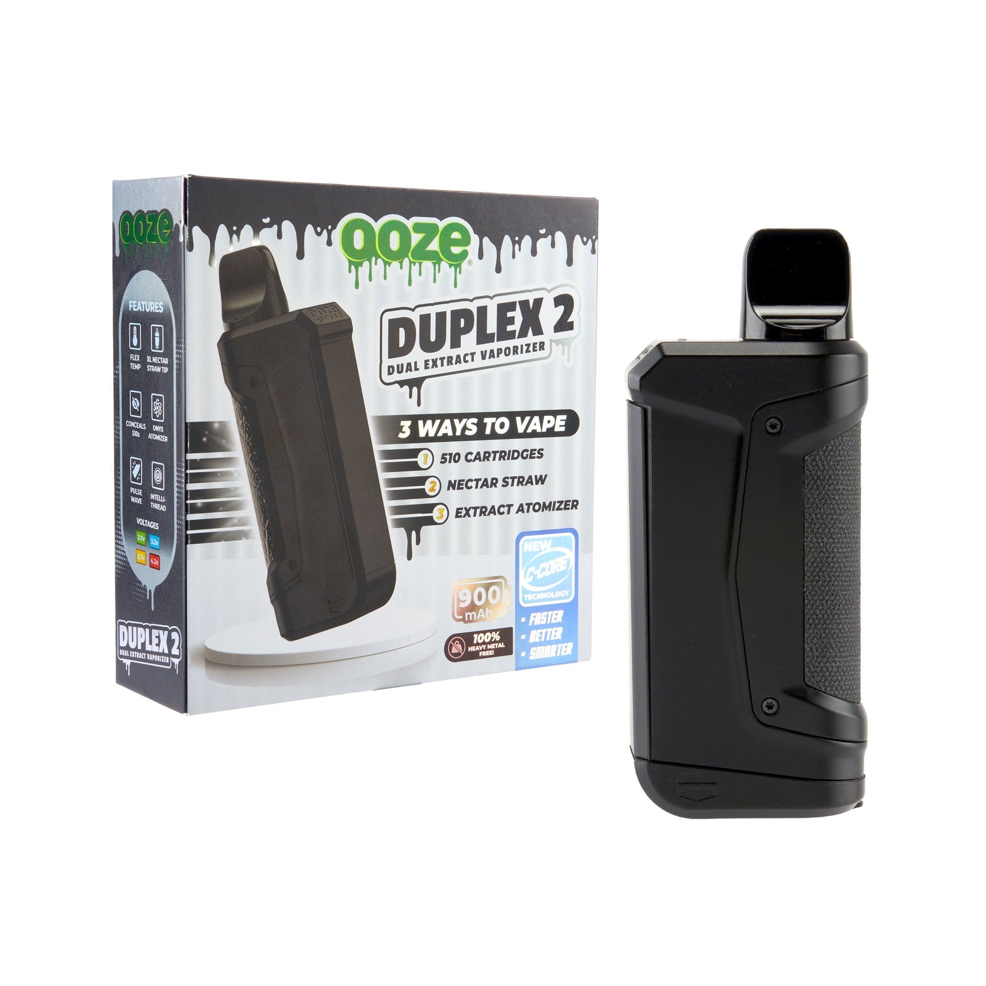 Duplex 2 Vaporizer - 900mAh C Core - Portable Vape Duplex 2 Vaporizer - 900mAh C Core - Portable Vape