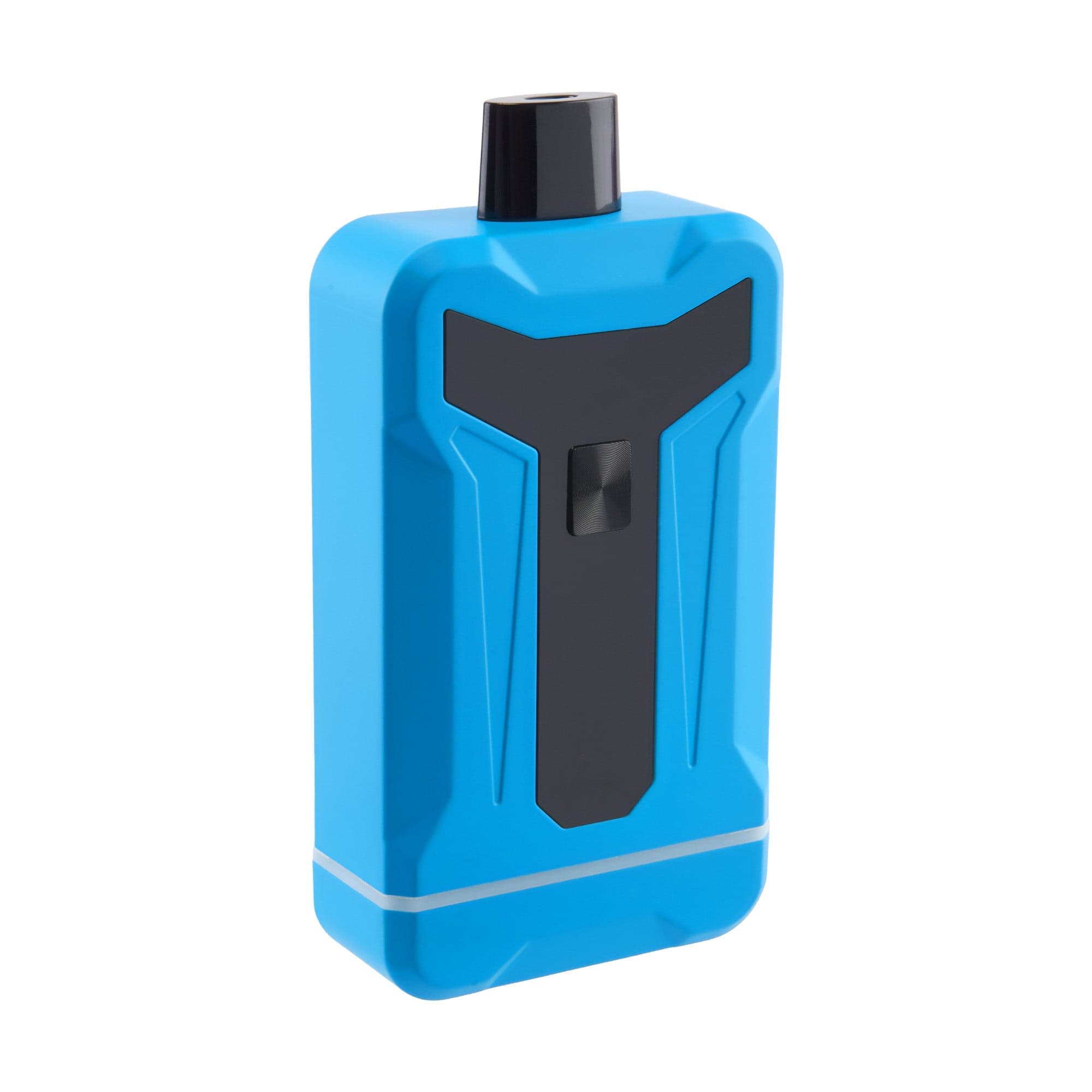 Front view of the Duet 650 mAh 510 Dual Conceal Cart Battery, a sleek, dark blue device with a minimalist design.