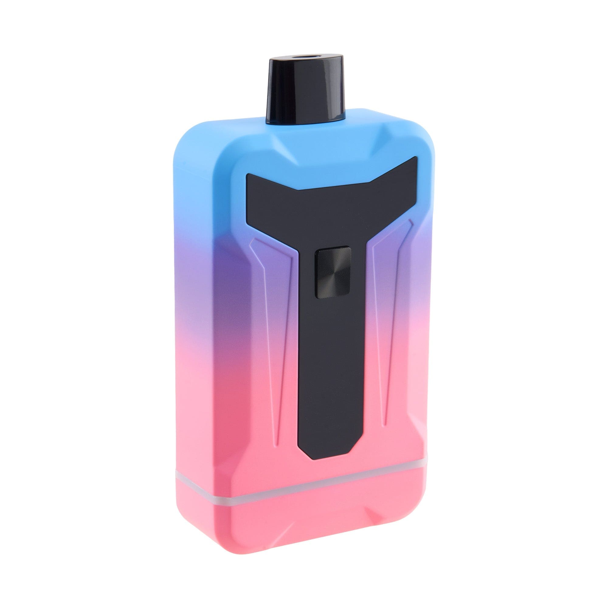 Front view of the Duet 650 mAh 510 Dual Conceal Cart Battery, displaying a gradient blue-to-pink finish with a sleek, modern design.