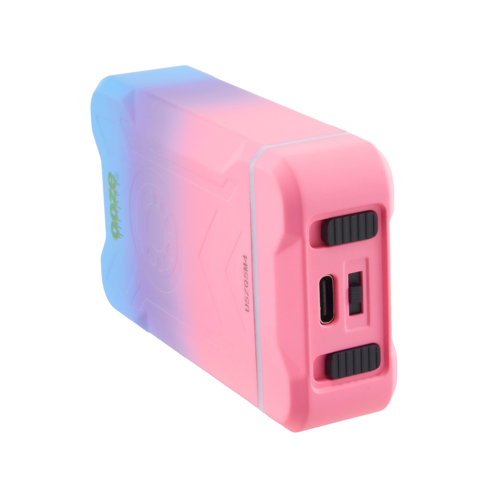 Front view of the Duet 650 mAh 510 Dual Conceal Cart Battery, showcasing its compact, rectangular form with dual ports.