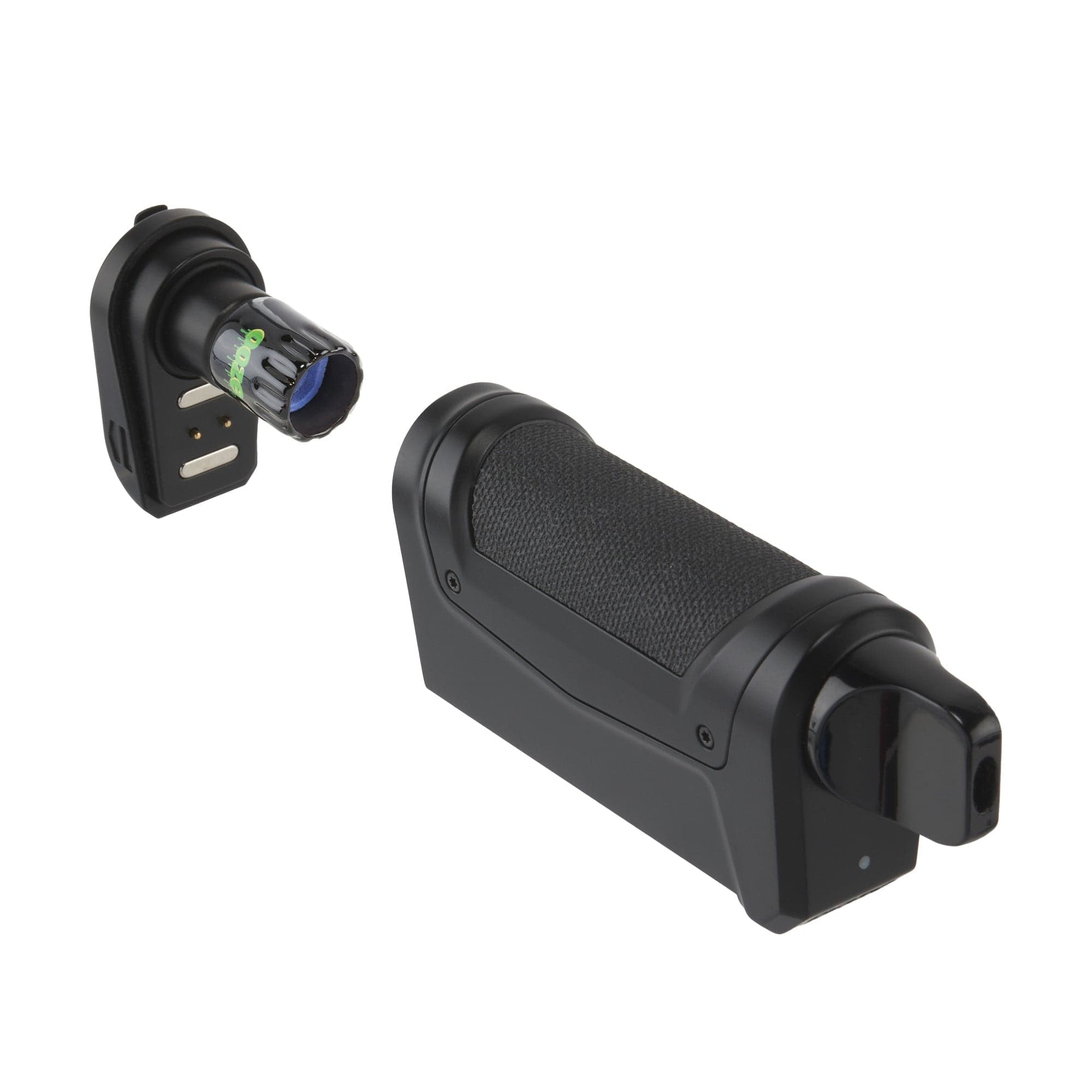 A three-quarter view of the Duplex 2 Vaporizer 900 mAh C-Core, showing its black, textured grip and streamlined, modern design.