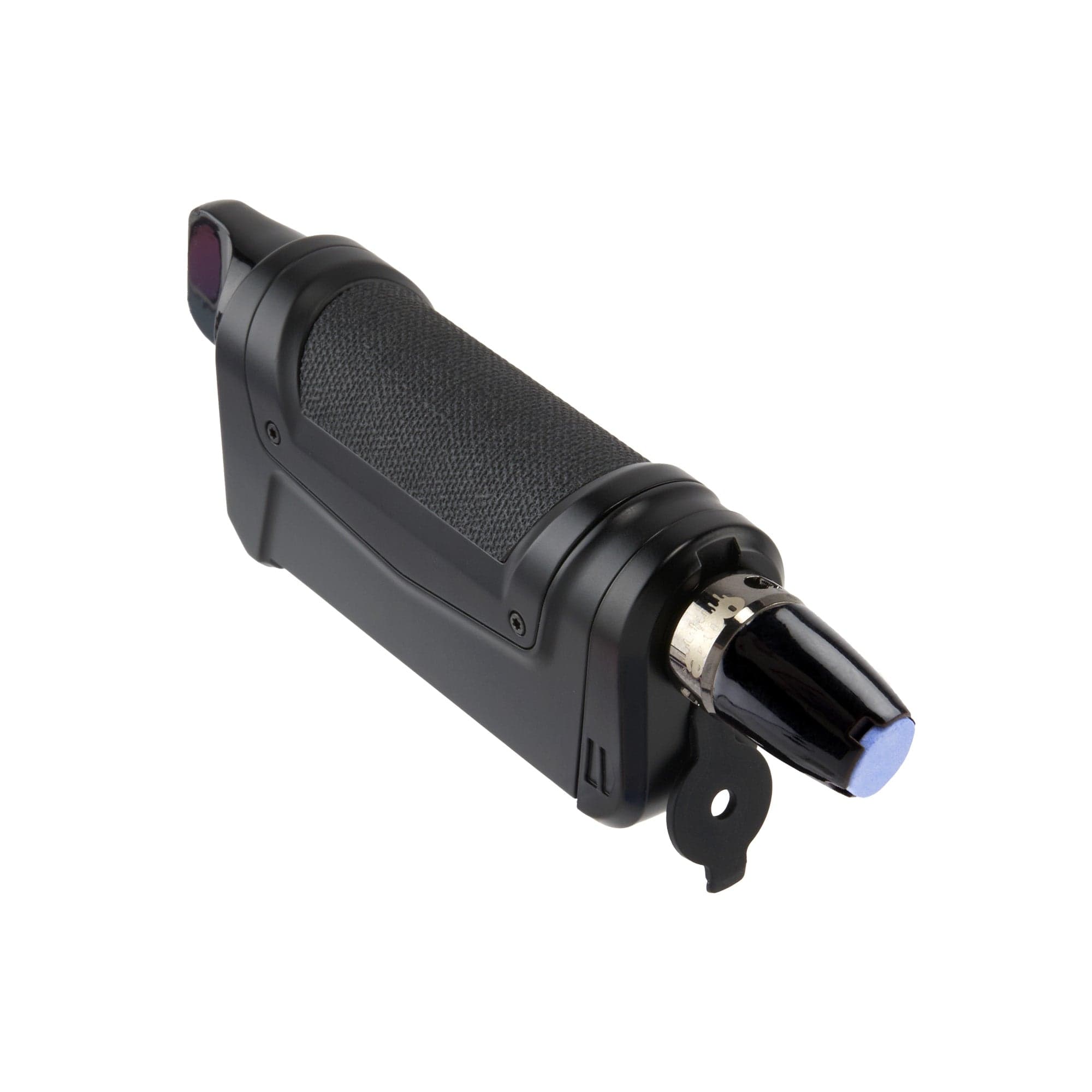 A three-quarter view of the Duplex 2 Vaporizer 900 mAh C-Core, showcasing its black finish and streamlined, handheld design.