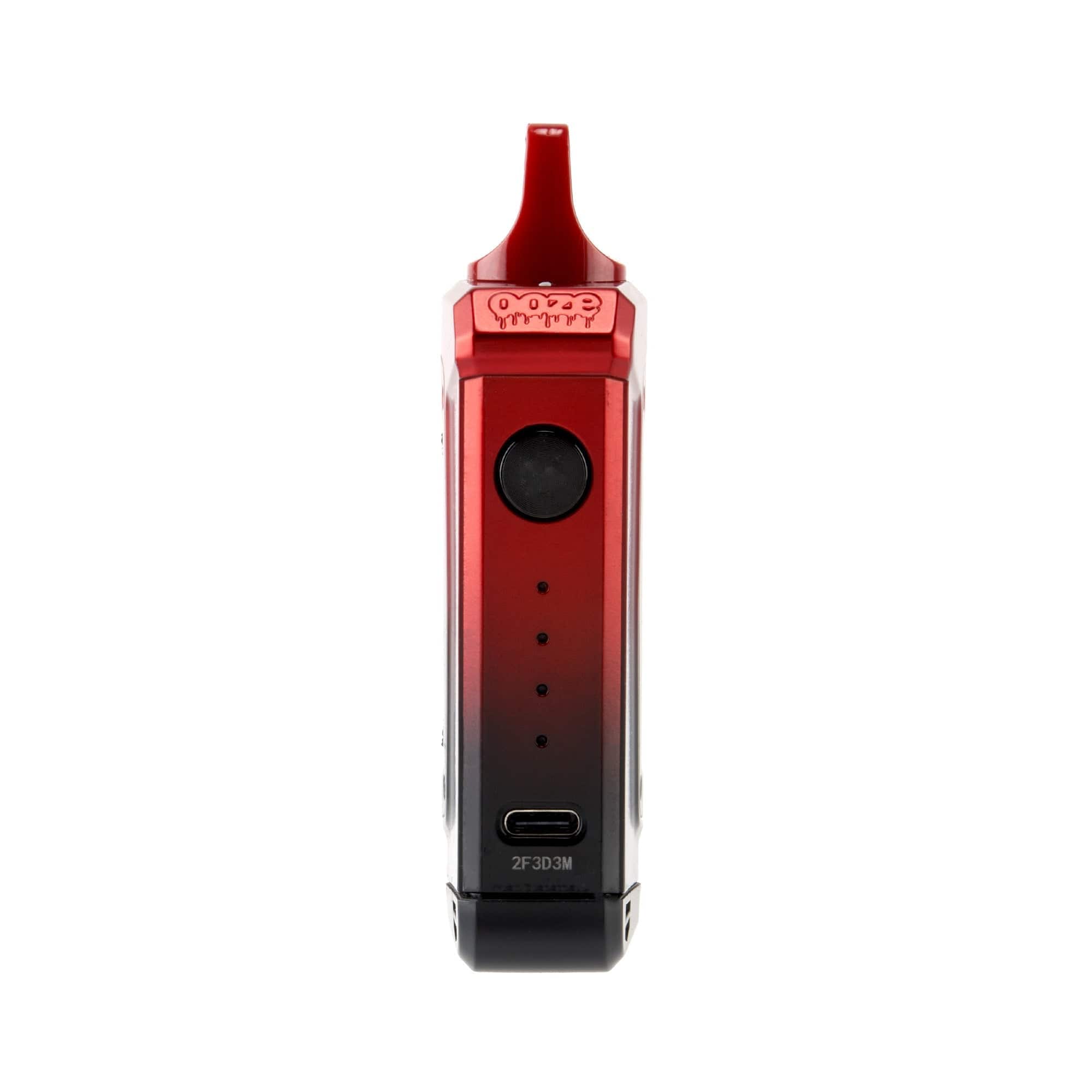Front view of the Duplex 2 Vaporizer 900 mAh C-Core, showcasing its sleek, black design against a plain white background.