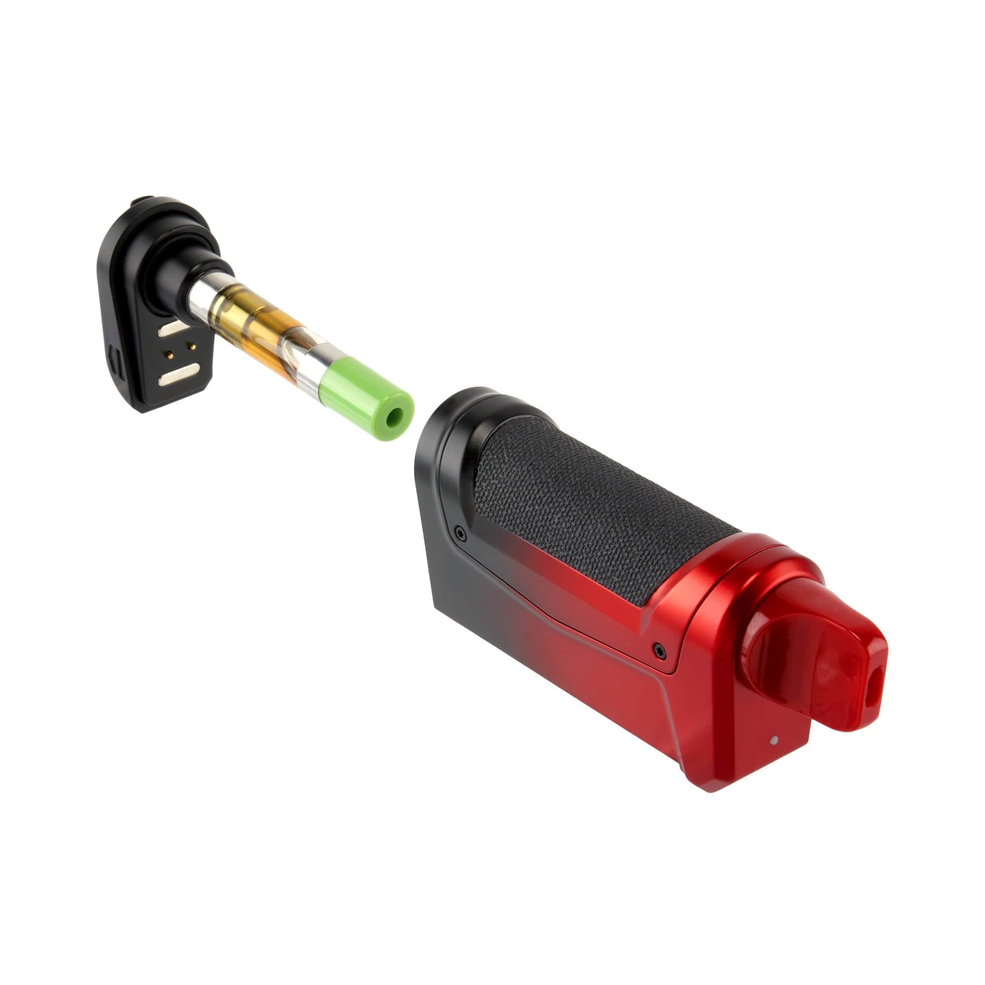 A three-quarter view of the Duplex 2 Vaporizer 900 mAh C-Core, showcasing its black and silver design against a plain white background.