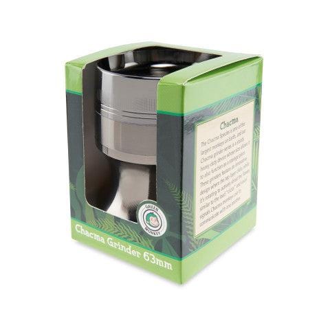 Green Monkey Grinders Chacma 63mm Magnetic Grinder with Ashtray