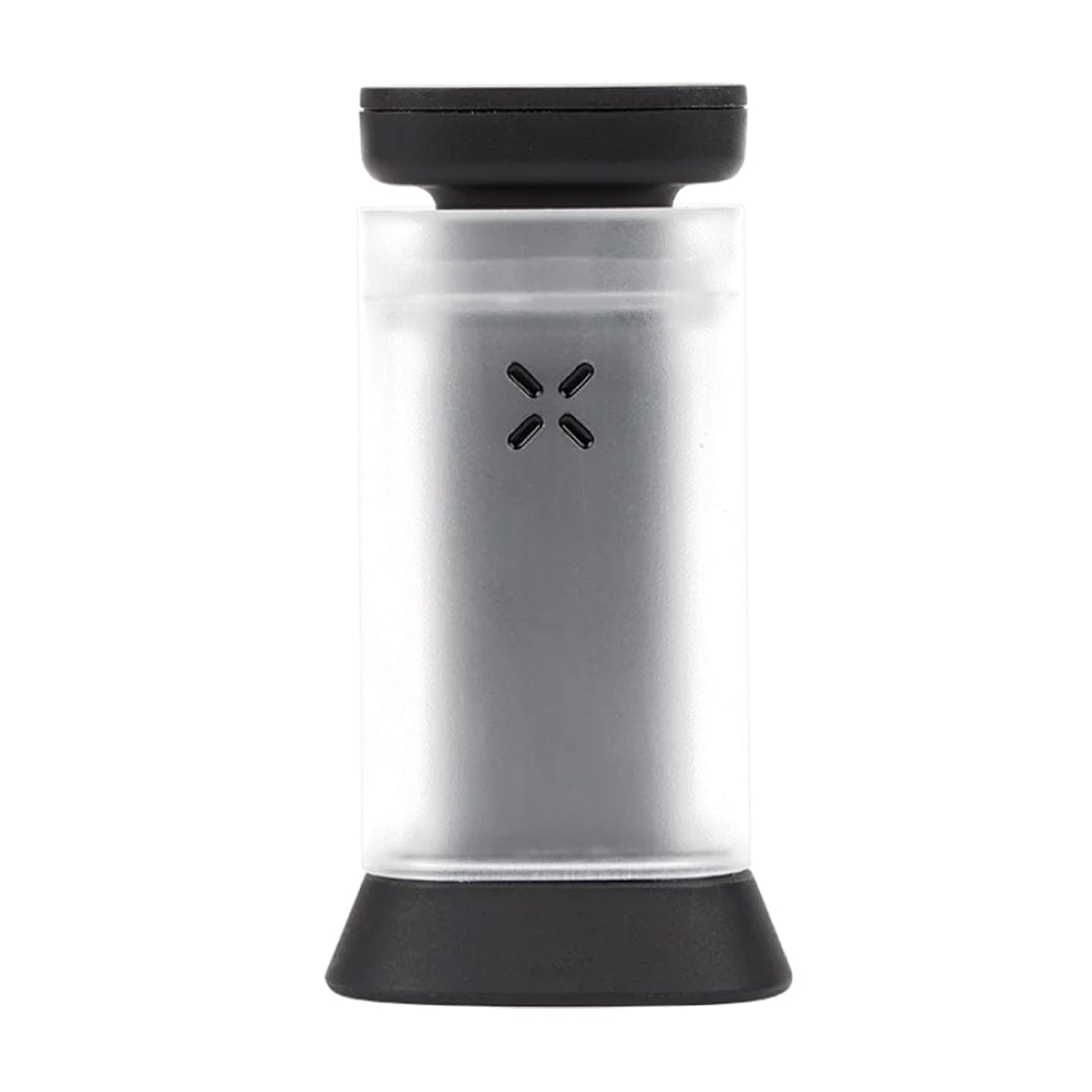 The PAX Puck Press is displayed in a centered, front-on view with a simple, cylindrical shape and matte finish.