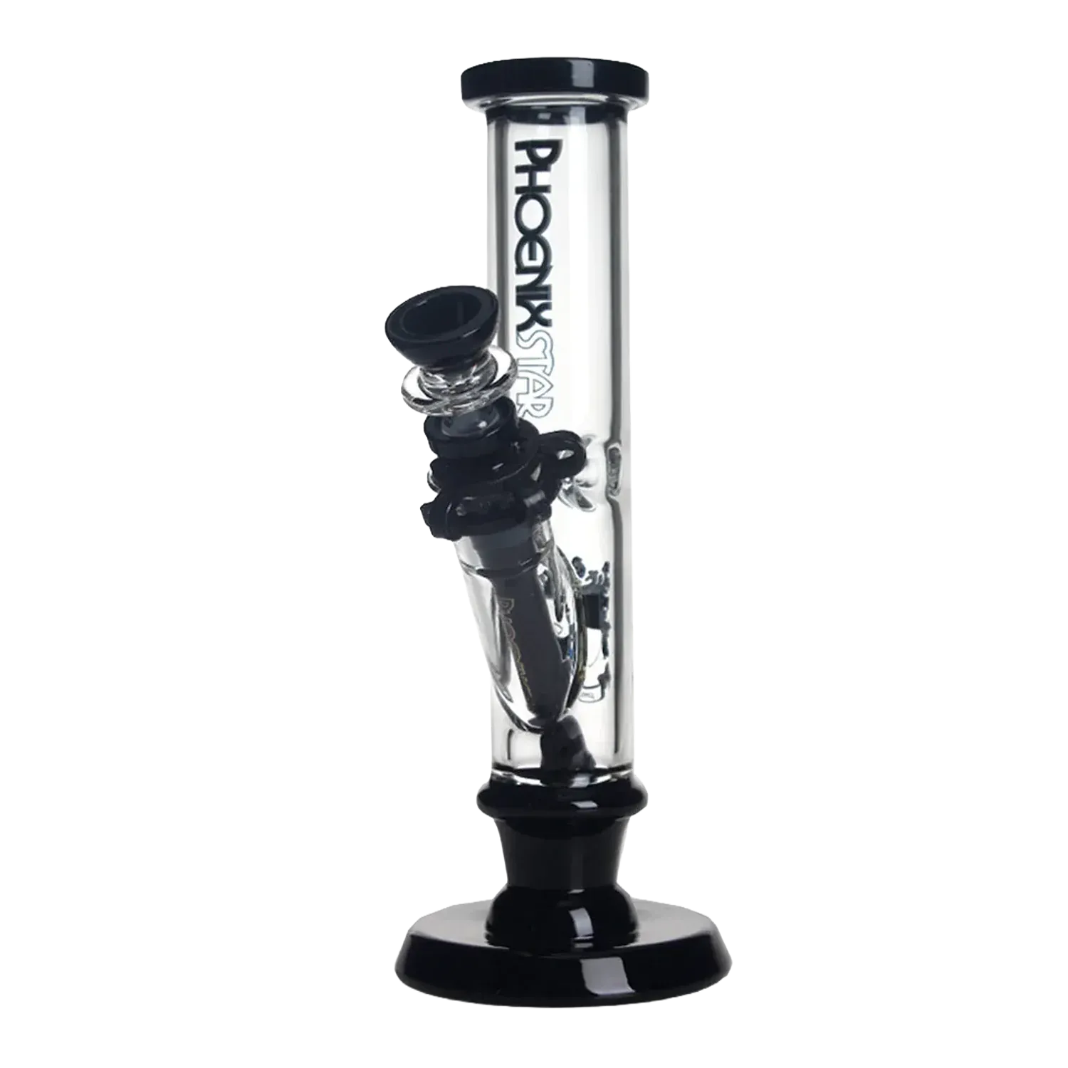 Green Flower Phoenix Star New Straight Tube Bong 10 Inches