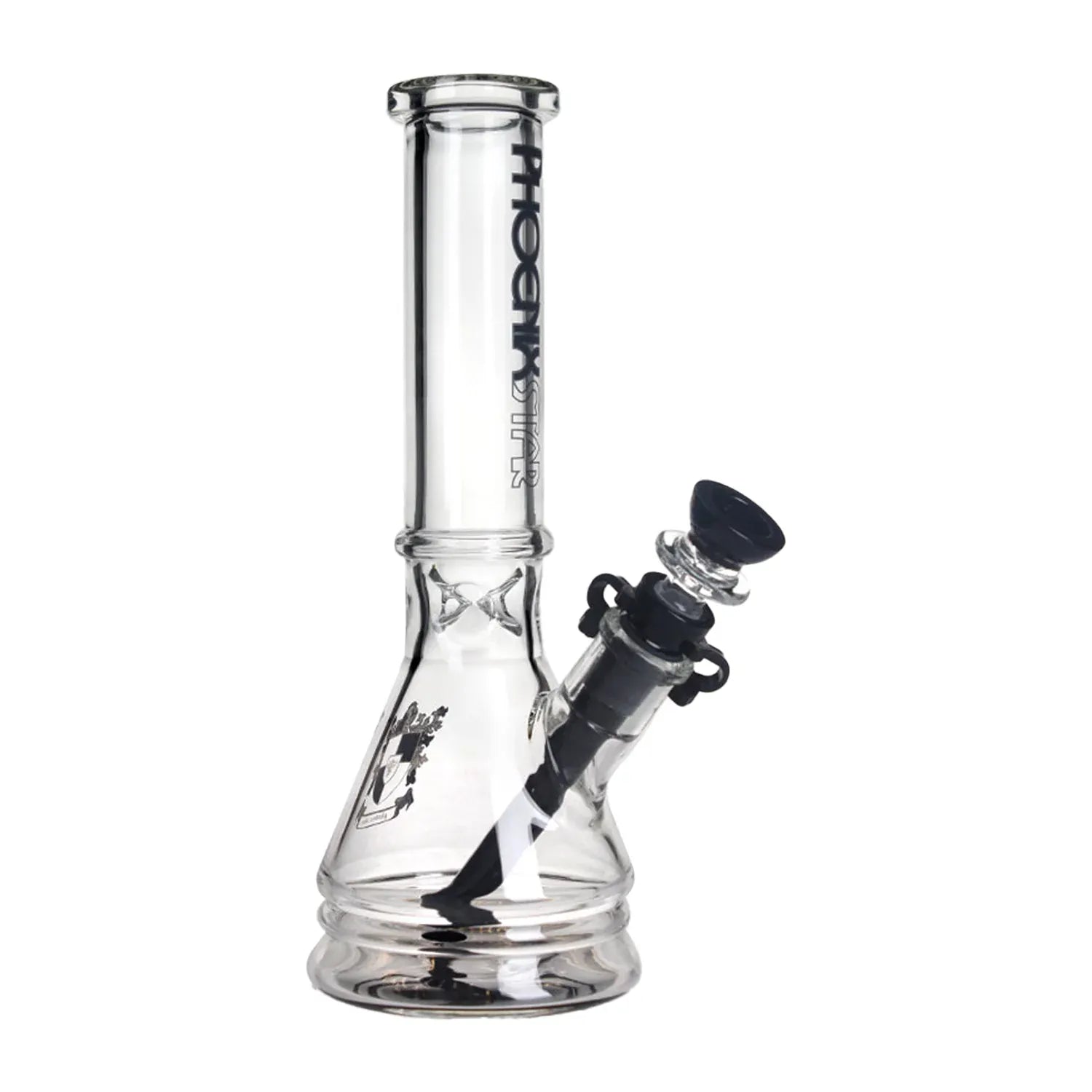Green Flower Phoenix Star New Design Beaker Bong 10 Inches
