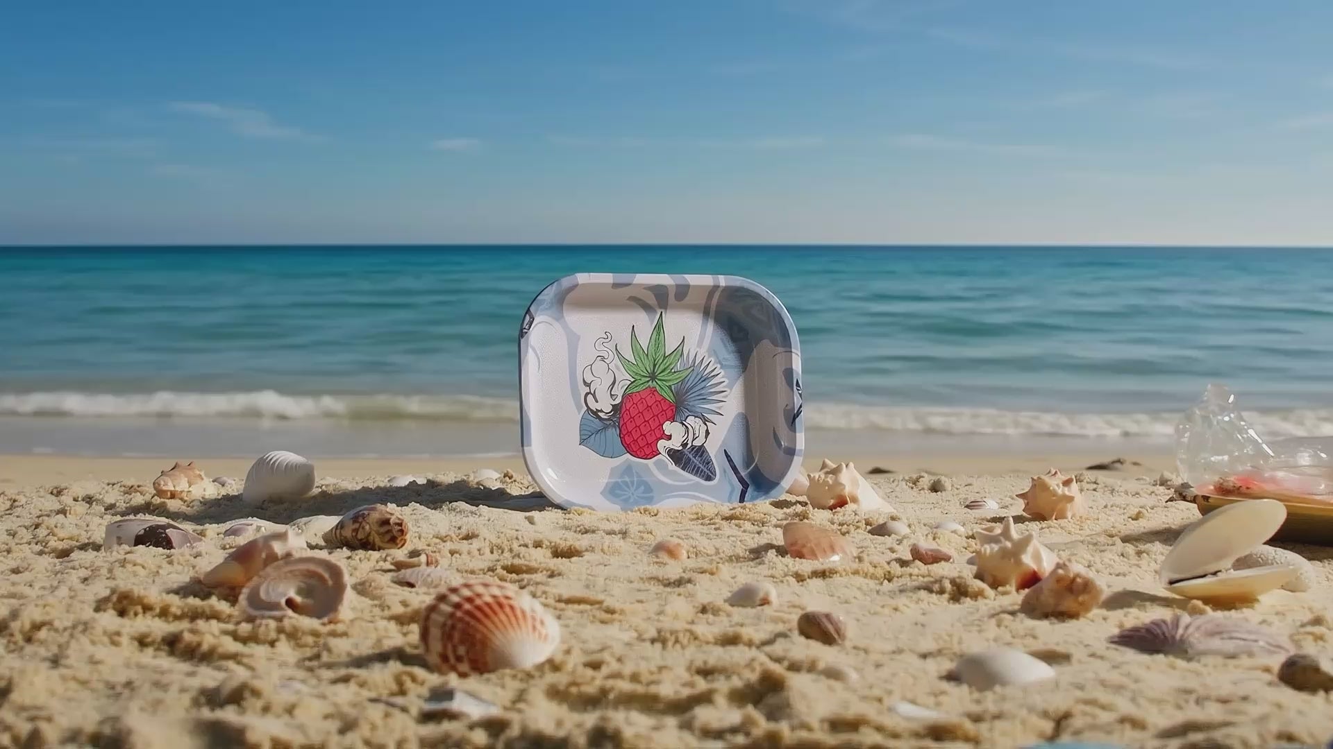 Small Cabana Cannabis Co. Rolling Tray