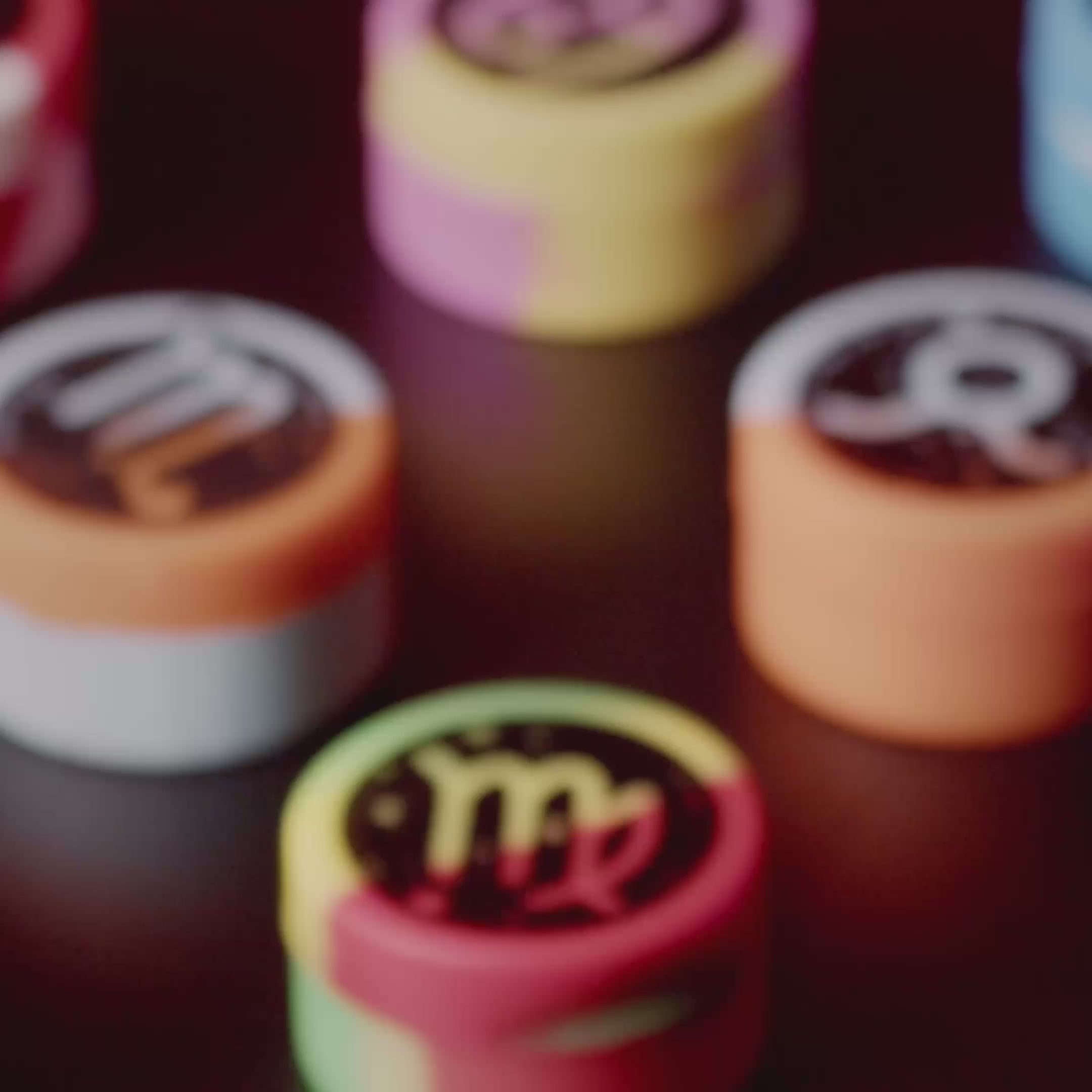 Famous X Zodiac Extract 32 mm Silicone  Containers - Assorted
