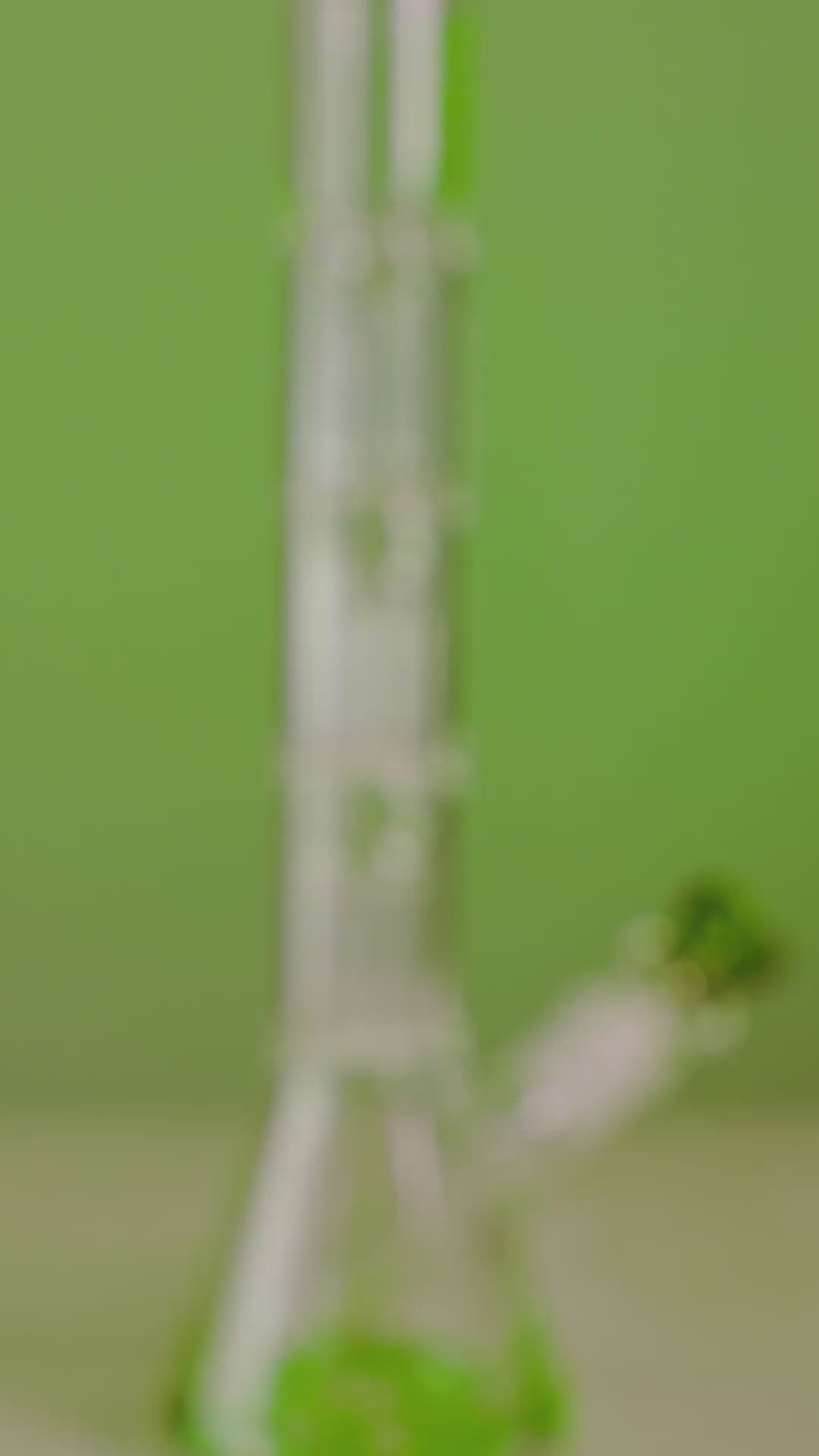 Glasscity Beaker Ice Bong with Double Tree Perc-Blue