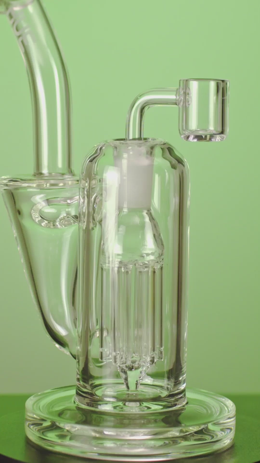 Whirlpool Dab Rig Clear - 9"