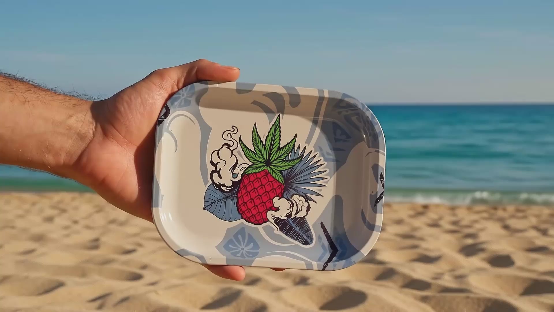 Small Cabana Cannabis Co. Rolling Tray
