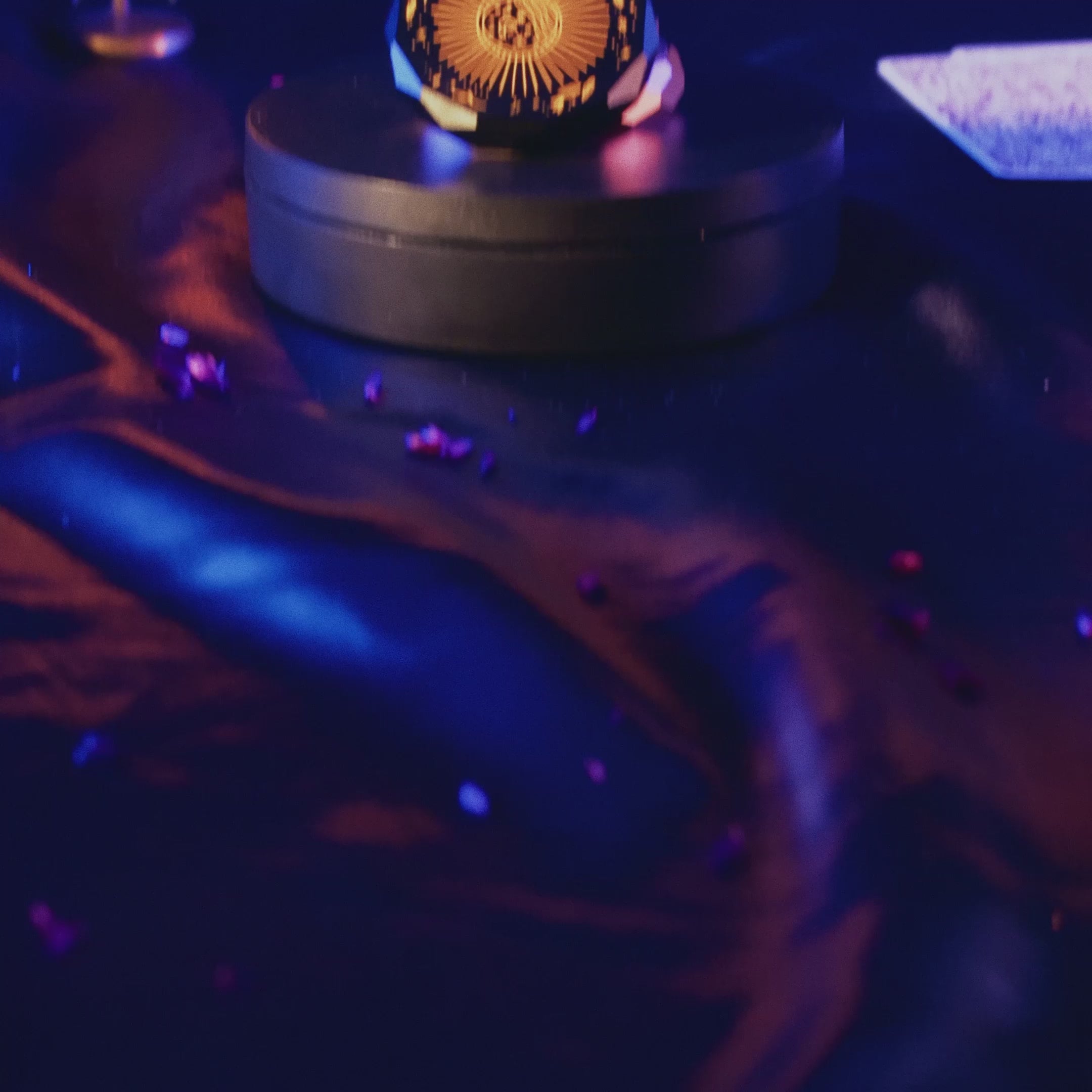 Famous X Astral Power Aluminum 2 Stage Grinder -Black and Gold
