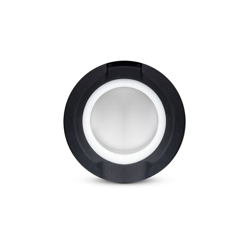 Front view of the New Peak 3D Chamber, a cylindrical glass piece with a smooth, reflective interior and neutral background.