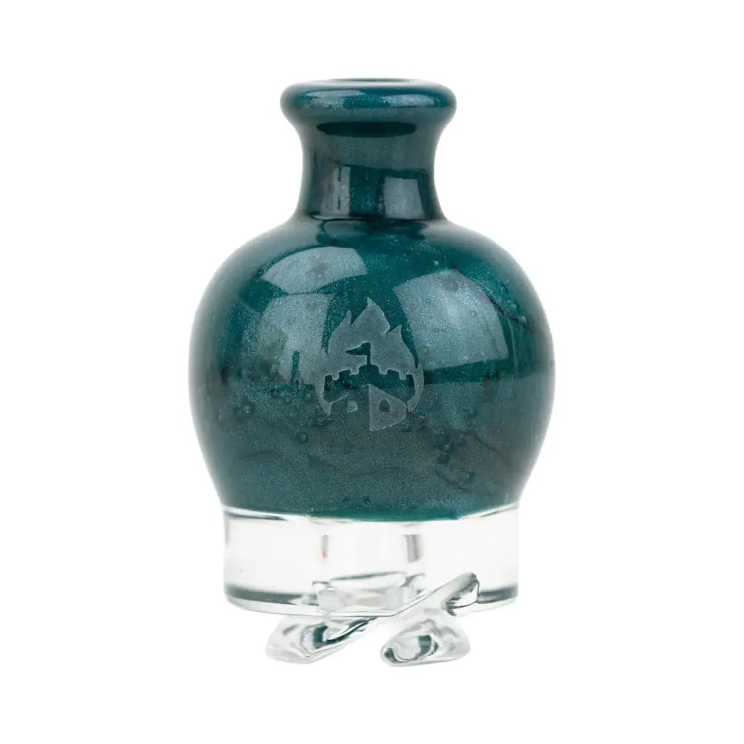 Empire Glassworks Puffco Pivot Glass Mouthpiece - Blue Lagoon