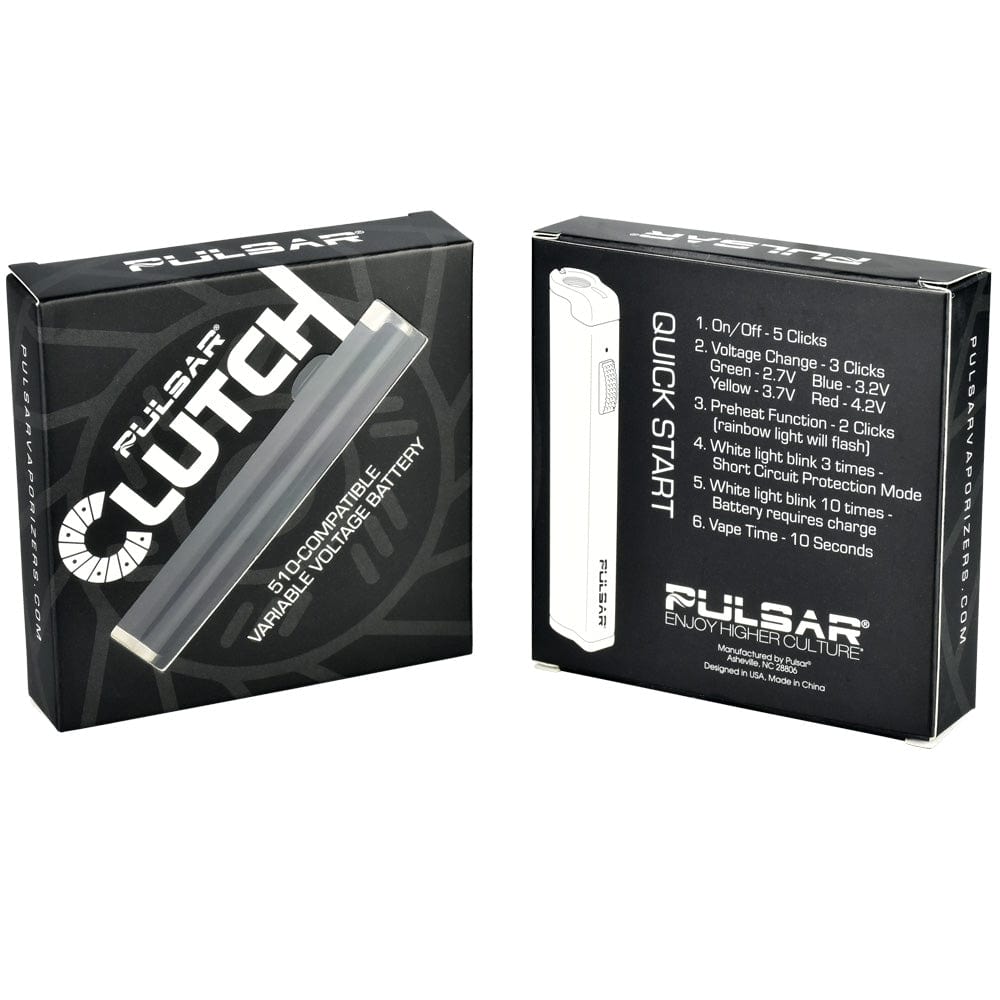 Clutch 510 Battery | Variable Voltage Vape Pen Clutch 510 Battery | Variable Voltage Vape Pen
