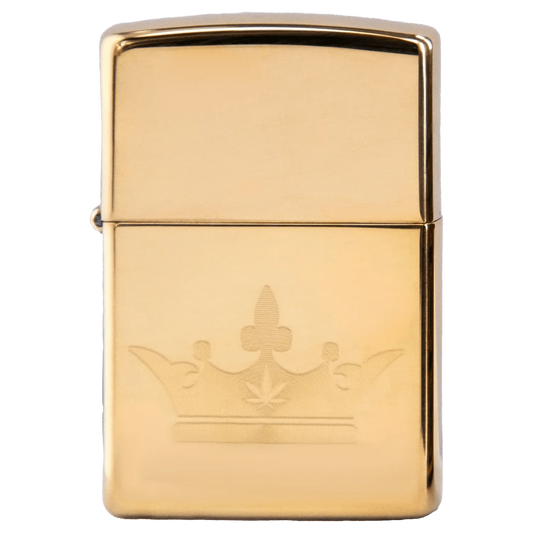 Queen of Bud Lighter Queen of Bud Golden Majesty Zippo