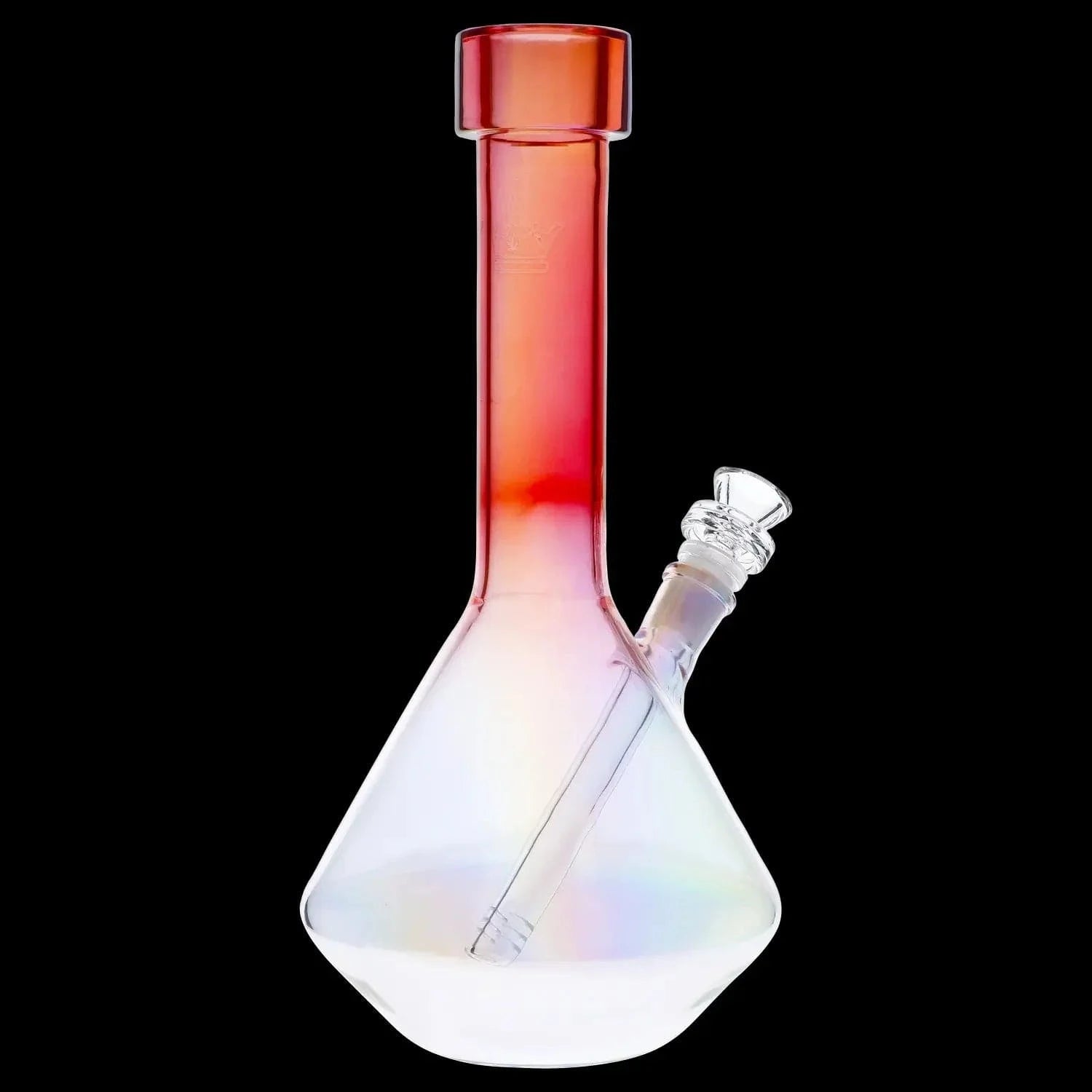 Queen of Bud Waterpipe Rose Quartz QOB Rose Quartz Dual Use Water Pipe - 12 in.