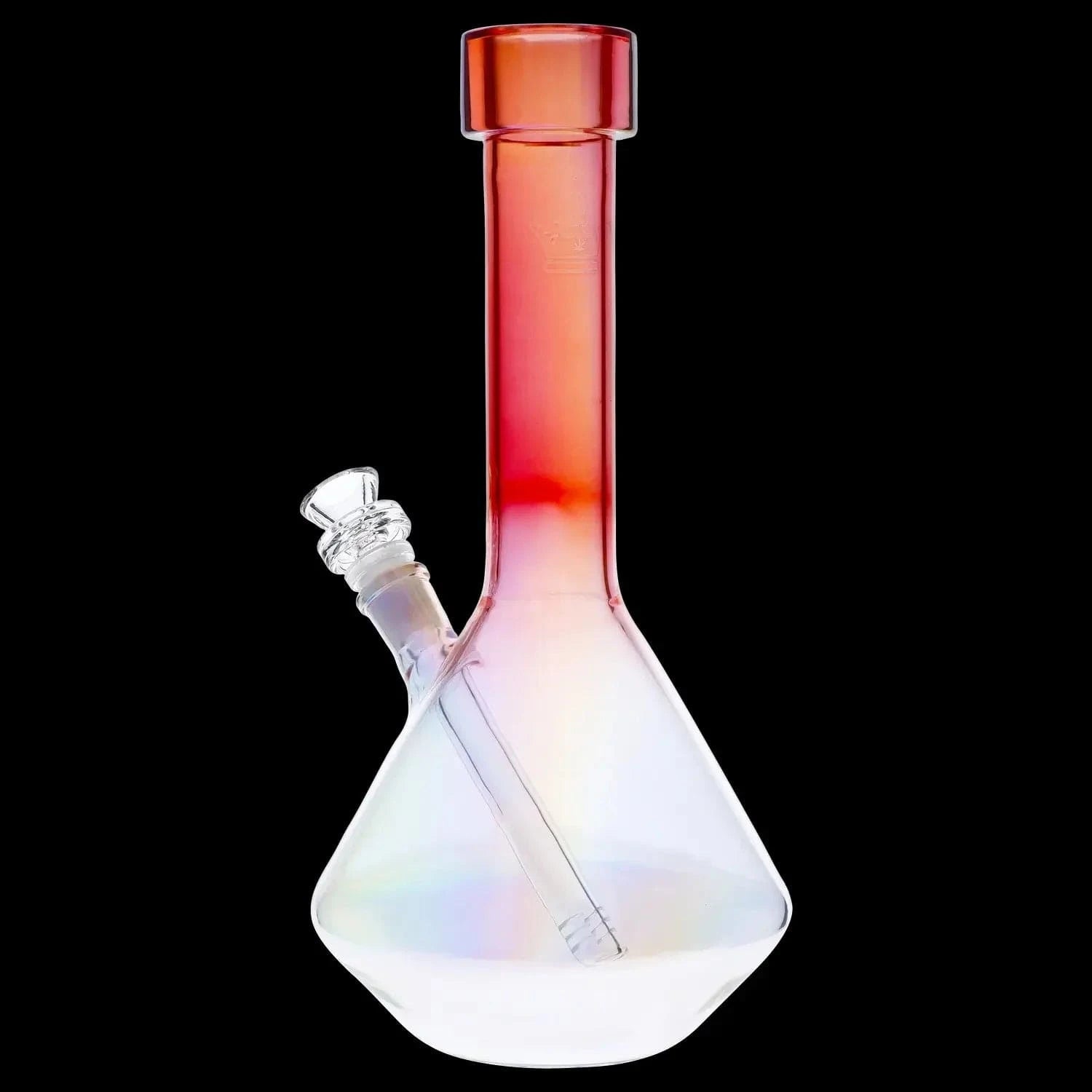 Queen of Bud Waterpipe Rose Quartz QOB Rose Quartz Dual Use Water Pipe - 12 in.