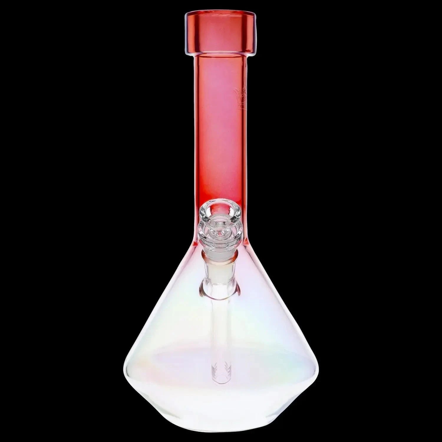 Queen of Bud Waterpipe Rose Quartz QOB Rose Quartz Dual Use Water Pipe - 12 in.