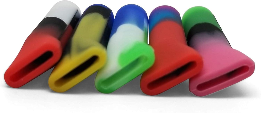 Trippy Tips 12 Pack Reusable Silicone Rolling Tips - Smoke Bloo By Qui