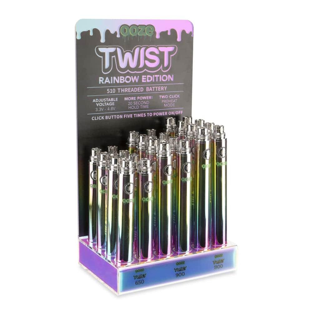 Twist Battery Display - 24ct - Rainbow